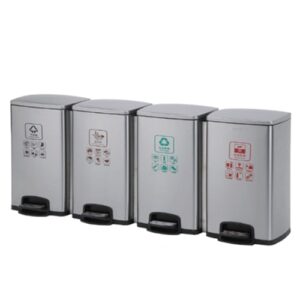 ถังขยะเท้าเหยียบ (Soft Close) 4 ช่อง 60 ลิตร ถังขยะเท้าเหยียบ-STB-078-H10__1