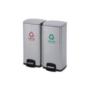 ถังขยะเท้าเหยียบ (Soft Close) 2 ช่อง 60 ลิตร ถังขยะเท้าเหยียบ-STB-078-H3-60L__1