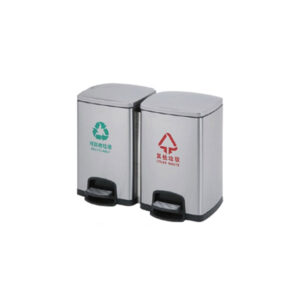 ถังขยะเท้าเหยียบ (Soft Close) 2 ช่อง 30 ลิตร ถังขยะเท้าเหยียบ-STB-078-H8