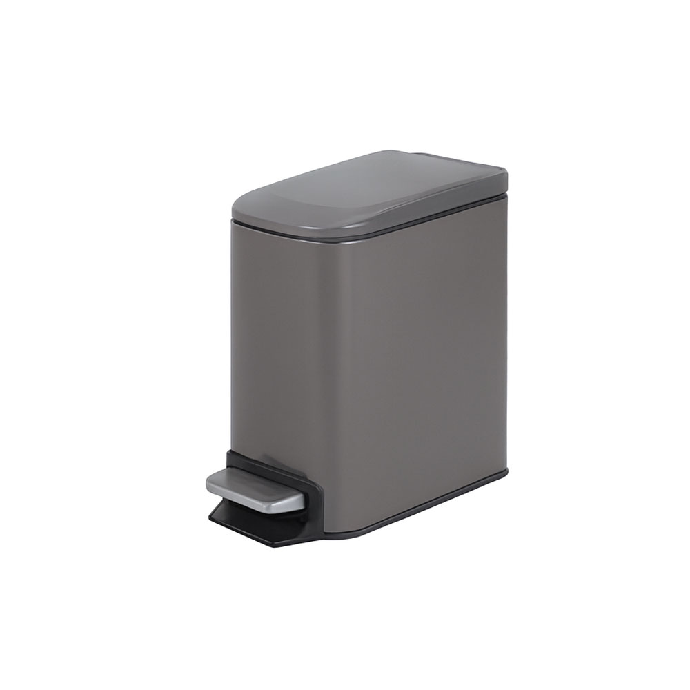 ถังขยะเท้าเหยียบ (Soft Close) 6 ลิตร ถังขยะเท้าเหยียบ-STB-081-NT5-6L-BL